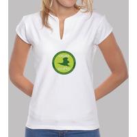 girl t-shirt logo green