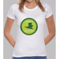 girl t shirt logo green