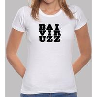 girl t-shirt in white logo