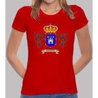 girl t-shirt shield surname vazquez