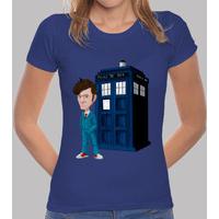 girl t-shirt tenth doctor (doctor who)