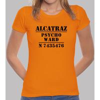 girl t-shirt alcatraz psycho ward