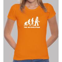 girl t-shirt the re-evolution