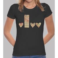 girl t shirt love ii mod