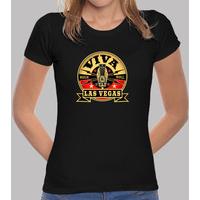 girl t-shirt las vegas rock and roll