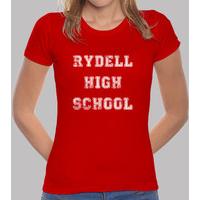 girl t-shirt uniform high school rydell