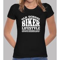 girl t-shirt old school lifestyle