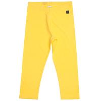 girls capri leggings yellow quality kids boys girls