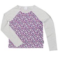 Girls Floral Top - Grey quality kids boys girls