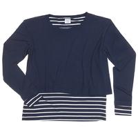 Girls Layered Top - Blue quality kids boys girls