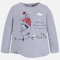 Girl glitter long sleeve t-shirt Mayoral