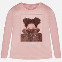 Girl long sleeve t-shirt with sequins Mayoral