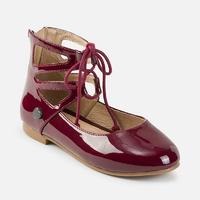 Girl high mary jane shoes with pattent leather effect Mayoral