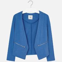 Girl jacket with zipper pockets Mayoral