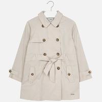 girl trench coat with belt mayoral