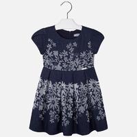 Girl short sleeve dress with zipper Mayoral