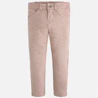 Girl fleece trousers with strass Mayoral