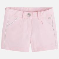 girl fleece shorts with pockets mayoral