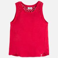 girl tank top with embroidery mayoral