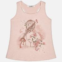 girl tank top with back opening mayoral