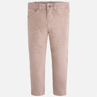 girl fleece trousers with strass mayoral