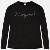 Girl long sleeve t-shirt with round neckline Mayoral