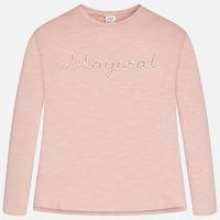 Girl long sleeve t-shirt with round neckline Mayoral