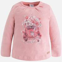 girl printed long sleeve t shirt mayoral