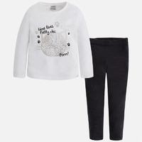 Girl long sleeve t-shirt with applique Mayoral