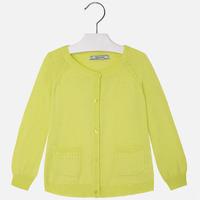 Girl jersey cardigan with pockets Mayoral