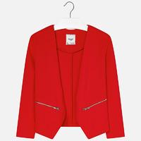 Girl jacket with zipper pockets Mayoral