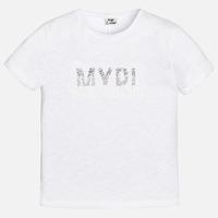 girl short sleeve t shirt with embroidered detail mayoral