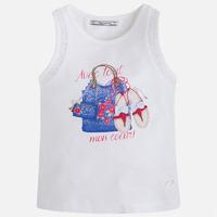 girl tank top with frilled detail mayoral