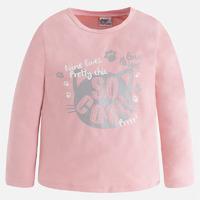 Girl long sleeve t-shirt with applique Mayoral