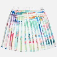 Girl short pleated skirt with print Mayoral