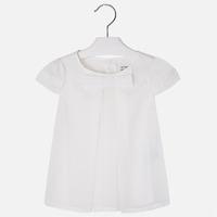 Girl short sleeve blouse with bow Mayoral