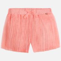 Girl tulle shorts with bow Mayoral