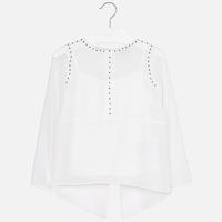 girl long sleeve chiffon blouse mayoral