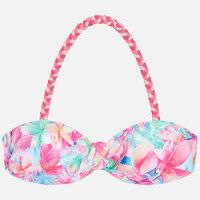 Girl bikini top with braided strap Mayoral