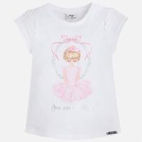 Girl t-shirt with frilled sleeves Mayoral