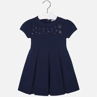 girl short sleeve ponte knit dress mayoral