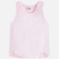 Girl tank top with embroidery Mayoral