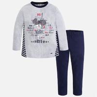 Girl jersey set with leggings Mayoral