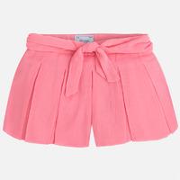 Girl shorts with bow and pleats Mayoral