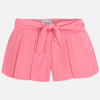 girl shorts with bow and pleats mayoral