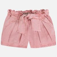 Girl shorts with bow and elastic waist Mayoral