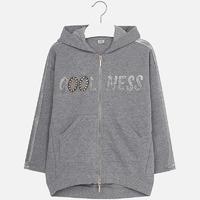 Girl long fleece sweatshirt Mayoral