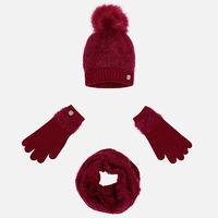 Girl set of beanie, scarf and gloves Mayoral