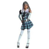 girls frankie stein official monster high halloween costume size large ...