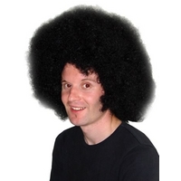 Giant Black Afro Wig